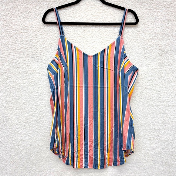 M/L, L, 2X - TORRID - Stripe Tank Top Adjustable Straps NEW - Picture 1 of 5